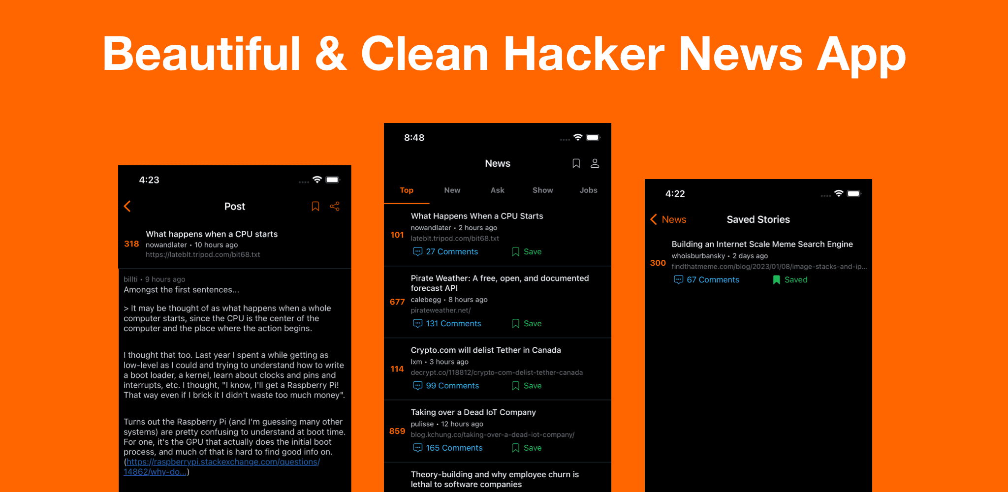 Hacker News Reader